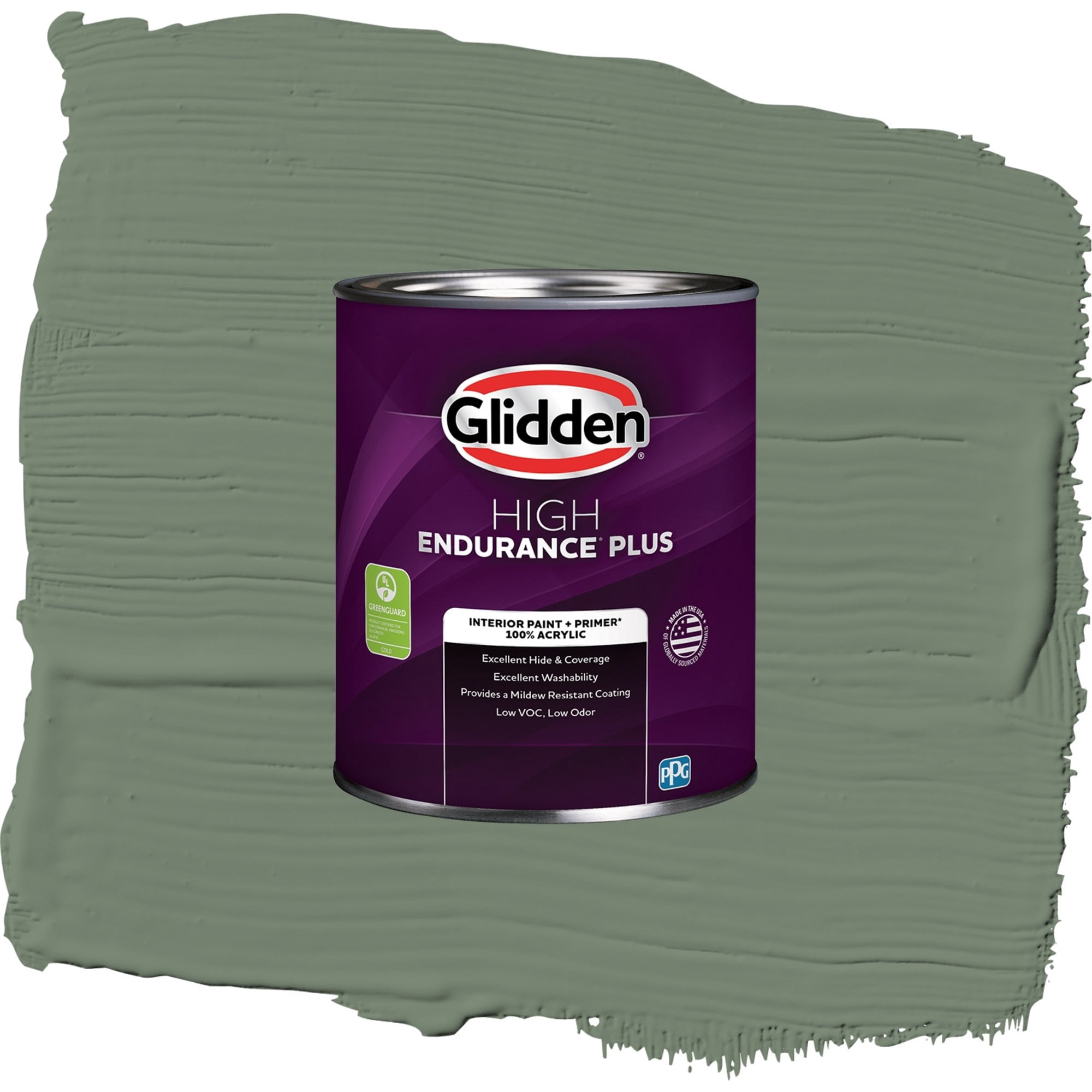 Glidden High Endurance Plus Lottery Winnings Semi Gloss Interior Paint and Primer, 1 Quart