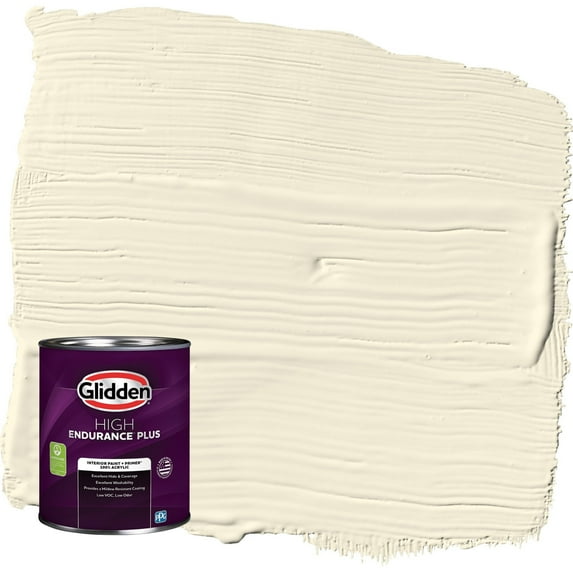 Glidden HEP Mesa Beige / Yellow Semi-Gloss Interior Paint with Primer, 1 Quart