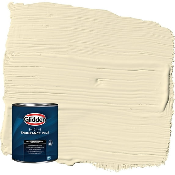 Glidden HEP Soleil / Yellow Semi-Gloss Exterior Paint with Primer, 1 Quart