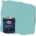 thumbnail image 1 of Glidden HEP Aqua Fiesta / Blue Satin Exterior Paint with Primer, 1 Gallon, 1 of 10
