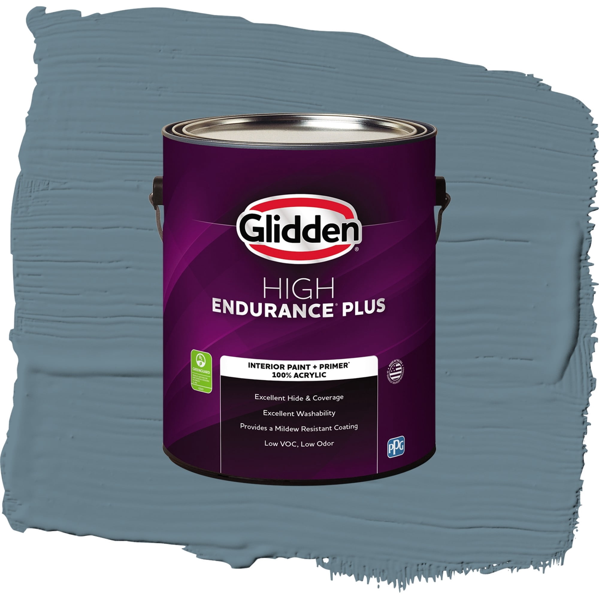 Glidden High Endurance Plus Artifact Flat Interior Paint and Primer, 1 Gallon