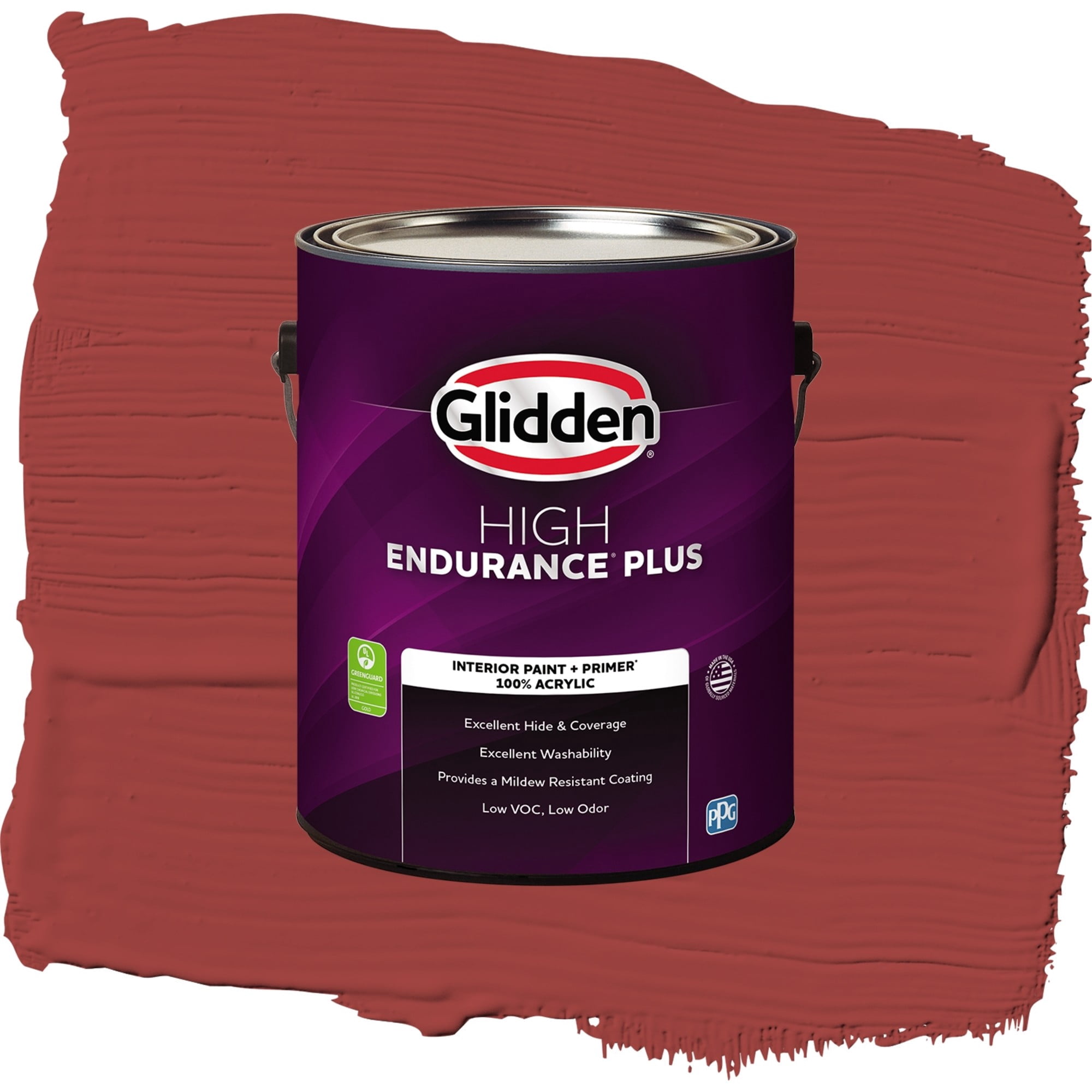 Glidden High Endurance Plus Autumn Ridge Semi Gloss Interior Paint and Primer, 1 Gallon