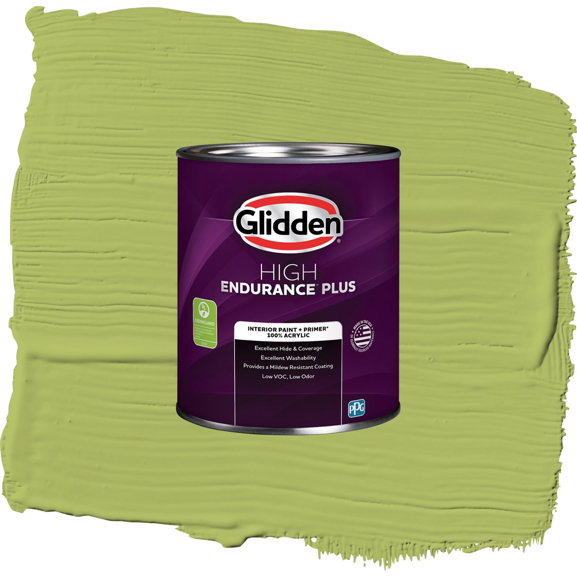 Glidden High Endurance Plus Beach Bag Eggshell Interior Paint and Primer, 1 Quart