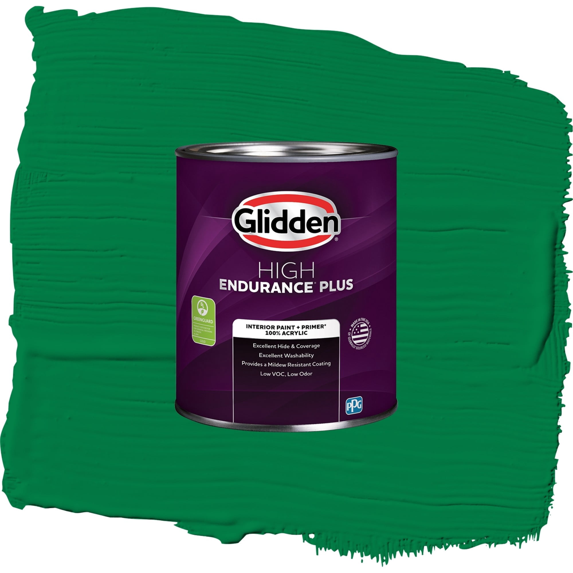 Glidden High Endurance Plus Blarney Stone Semi Gloss Interior Paint and Primer, 1 Quart