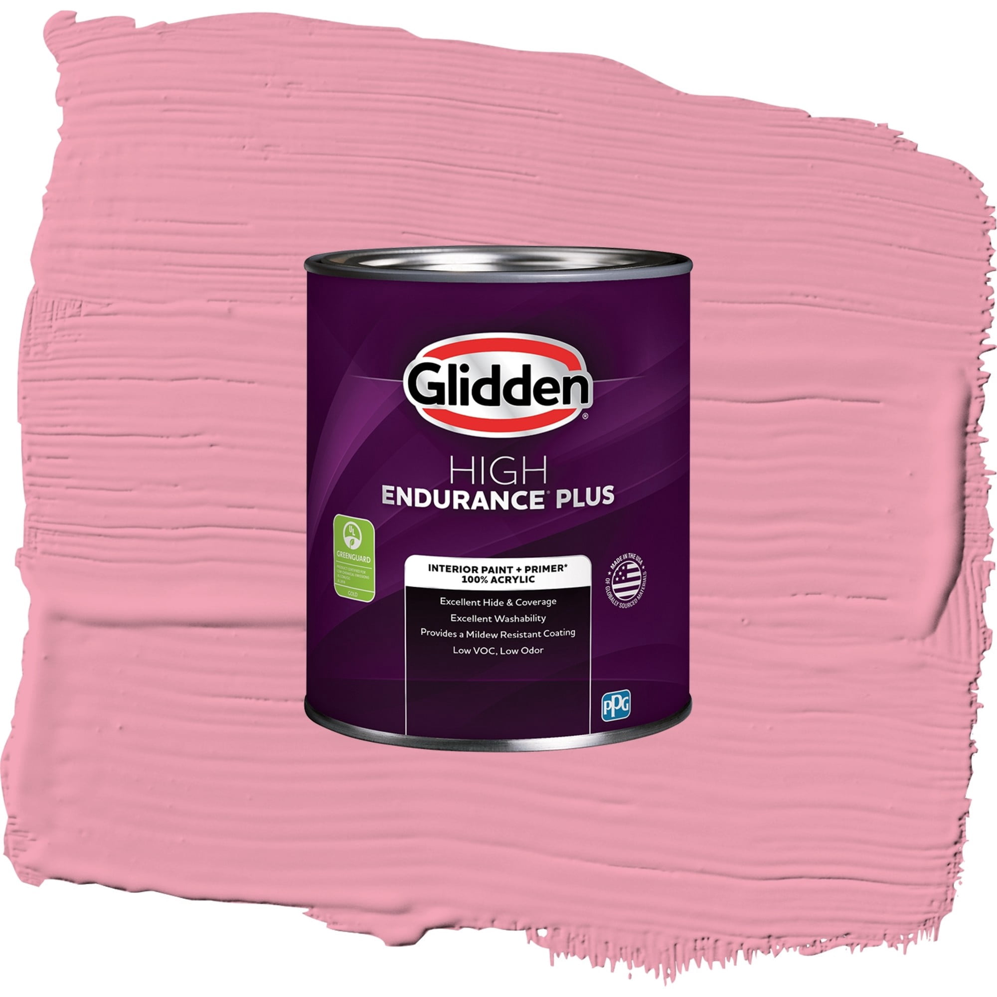 Glidden High Endurance Plus Brandywine Flat Interior Paint and Primer, 1 Quart