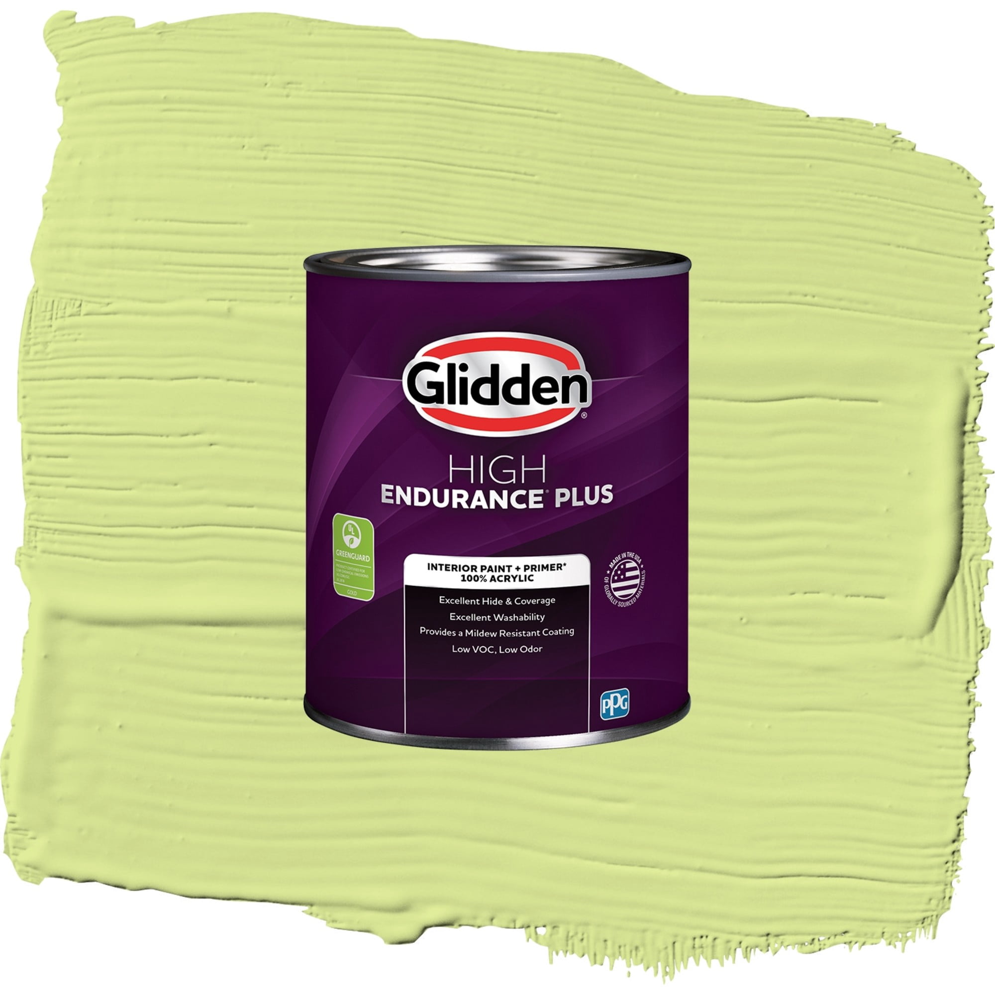 Glidden High Endurance Plus Charming Eggshell Interior Paint and Primer, 1 Quart