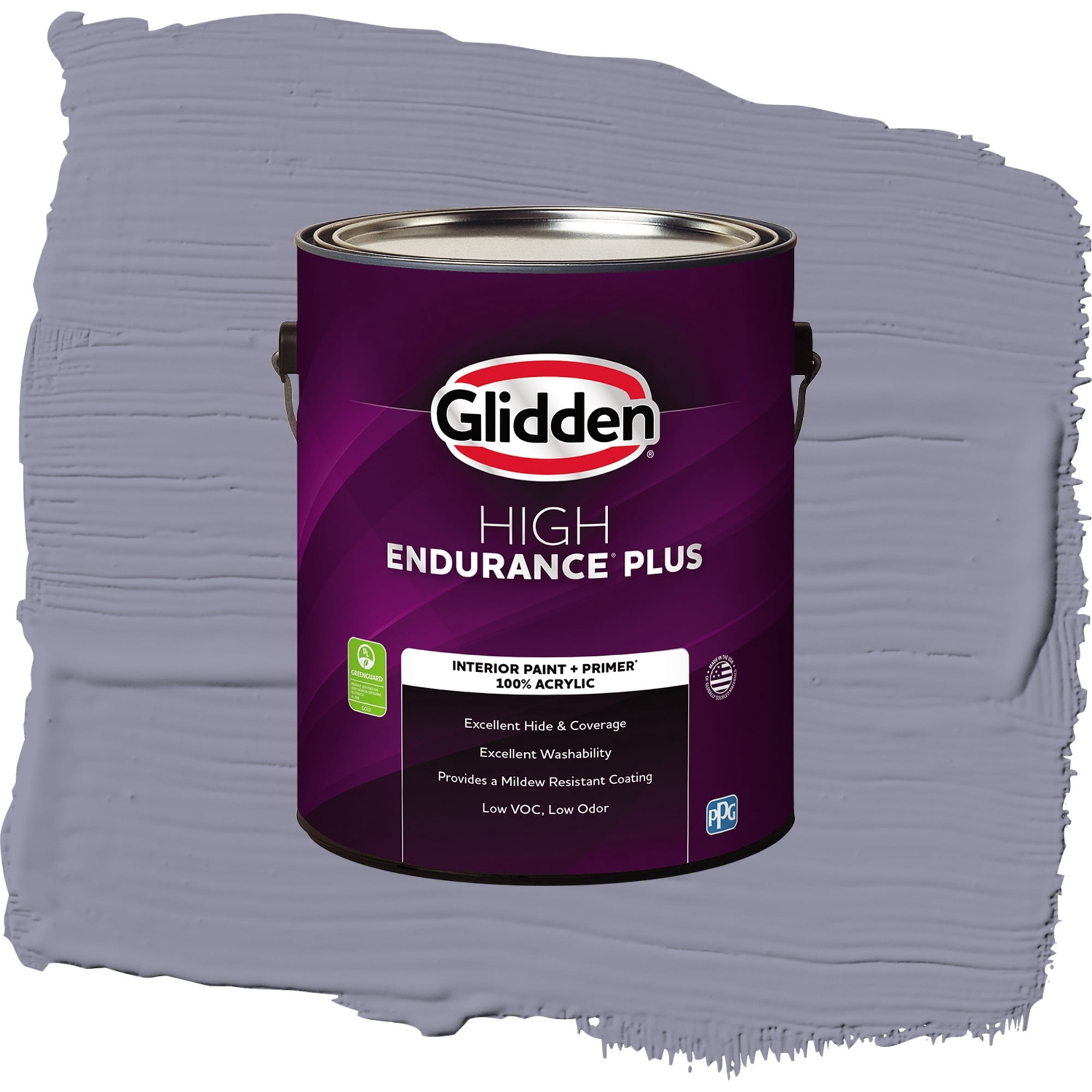 Glidden High Endurance Plus Cotton Flannel Semi Gloss Interior Paint and Primer, 1 Gallon