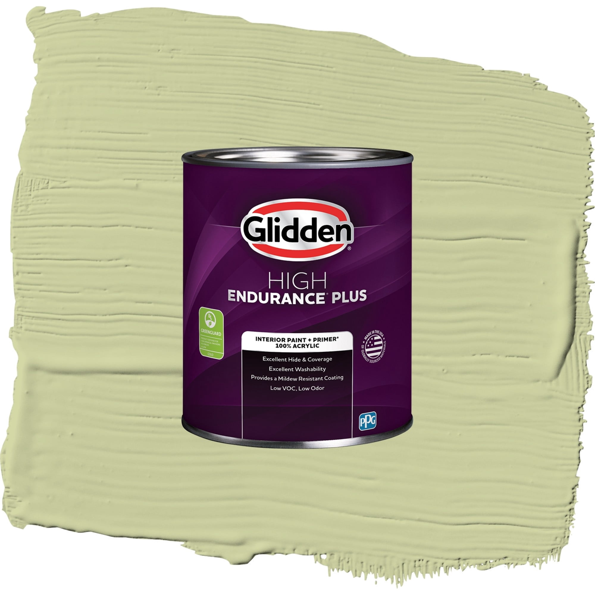 Glidden High Endurance Plus Dancing Kite Flat Interior Paint and Primer, 1 Quart