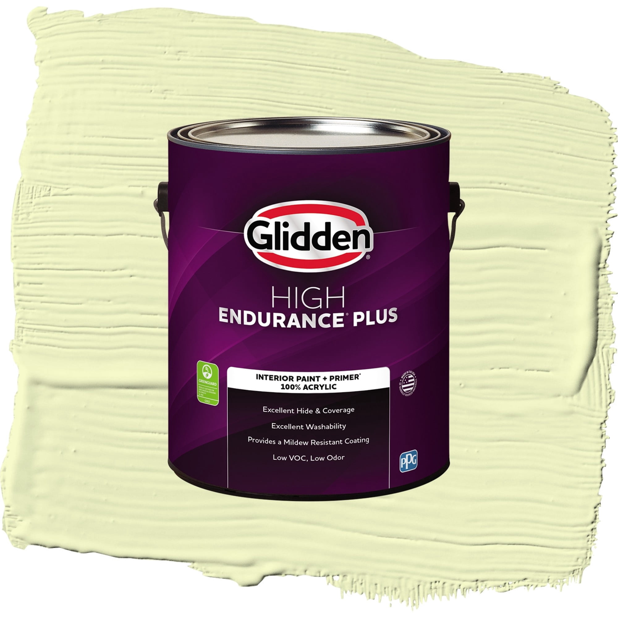 Glidden High Endurance Plus Delicate Daisy Eggshell Interior Paint and Primer, 1 Gallon