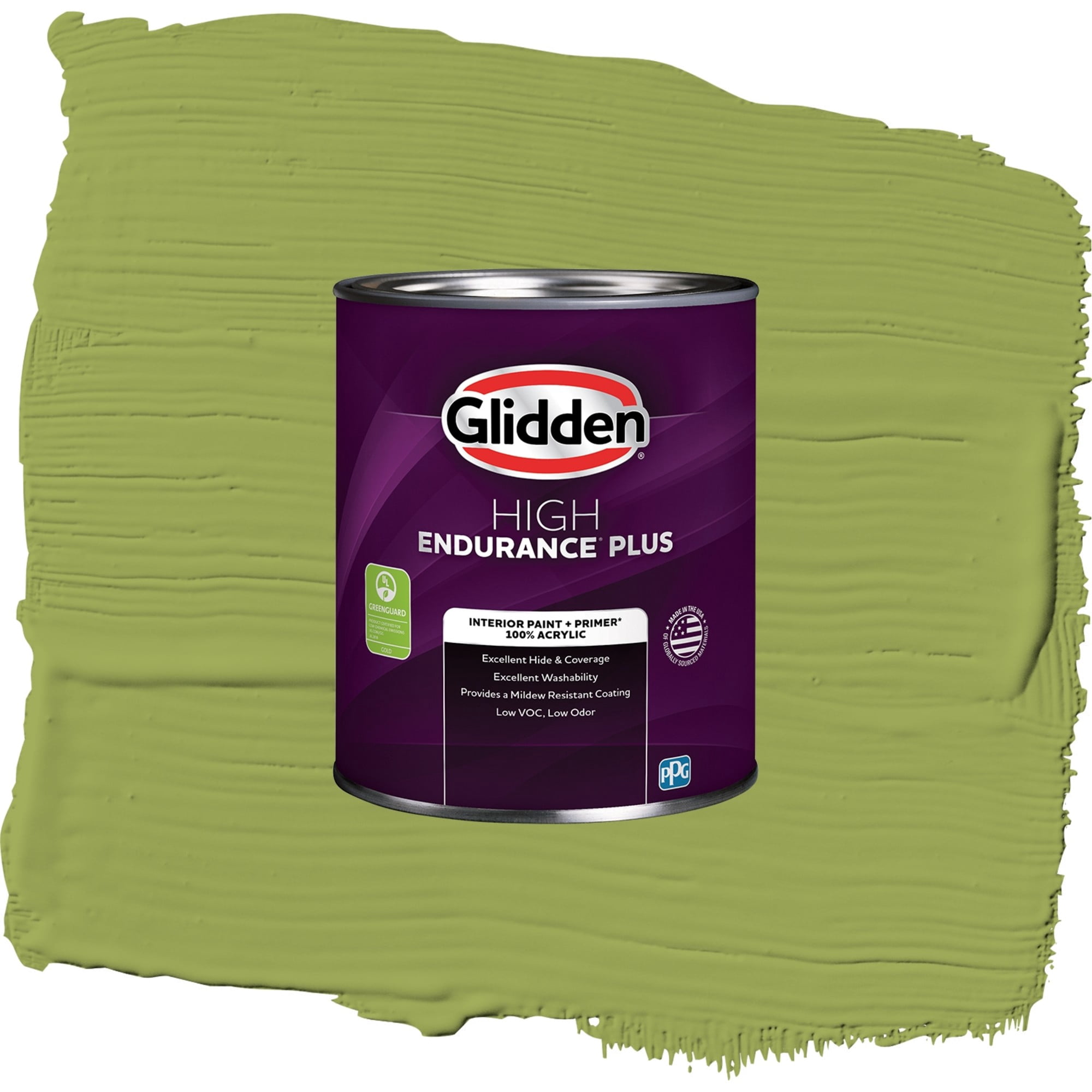 Glidden High Endurance Plus Do Not Disturb Eggshell Interior Paint and Primer, 1 Quart