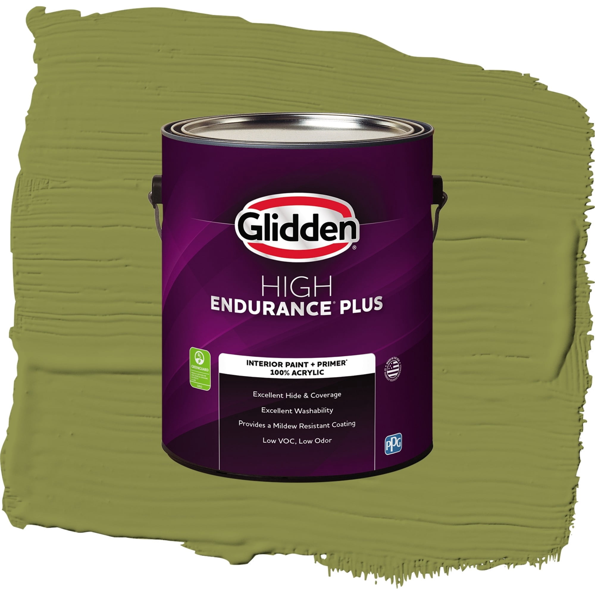 Glidden High Endurance Plus Enough Is Enough Eggshell Interior Paint and Primer, 1 Gallon