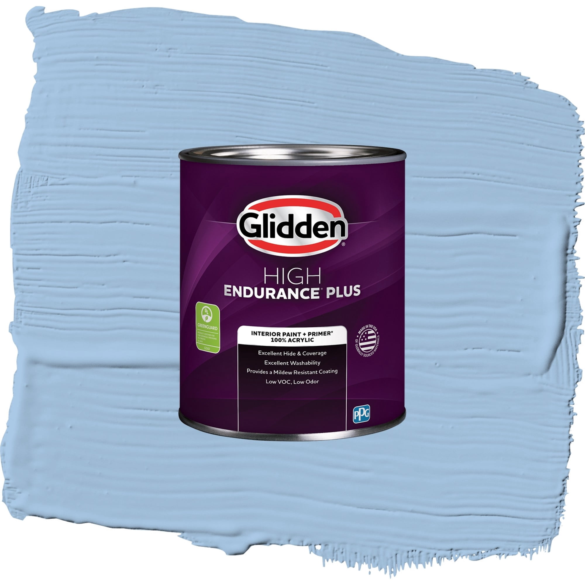 Glidden High Endurance Plus Everlasting Eggshell Interior Paint and Primer, 1 Quart