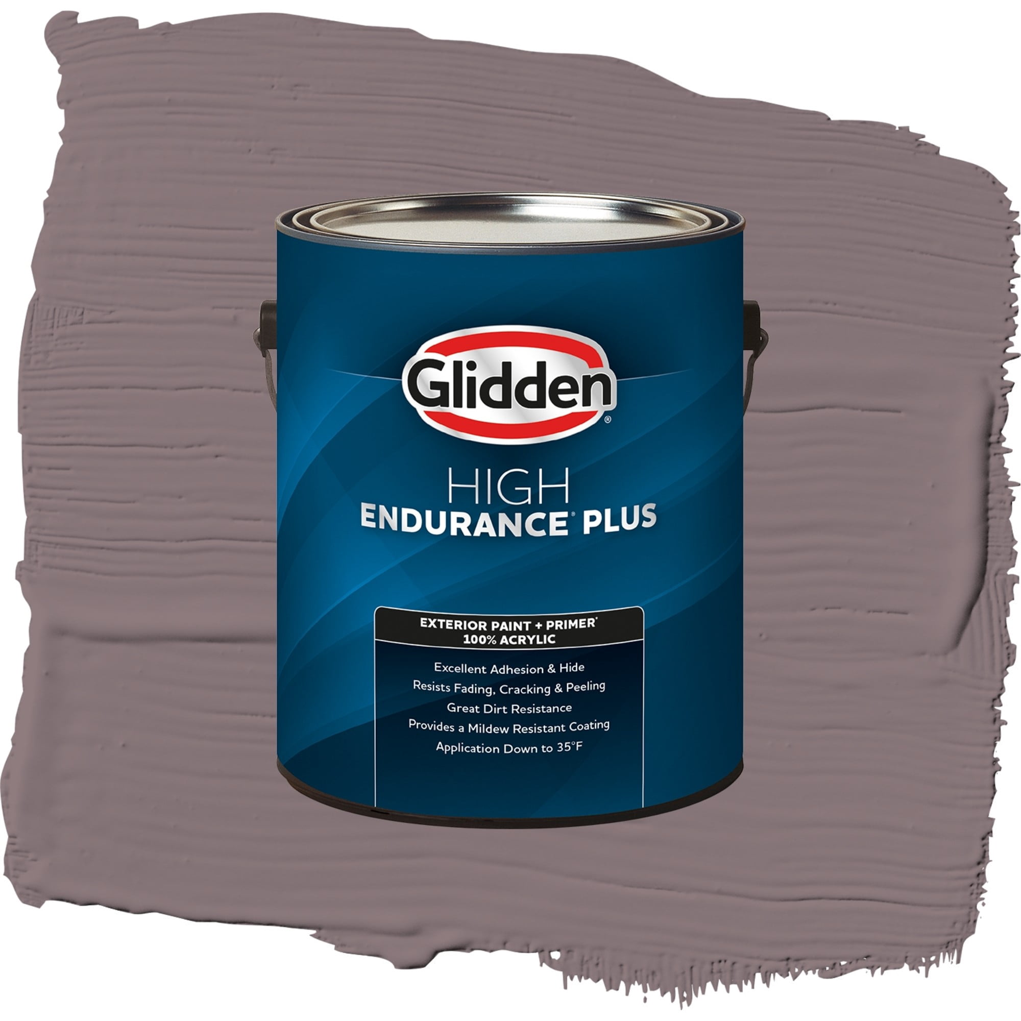 Glidden High Endurance Plus Choo Choo Semi Gloss Exterior Paint and Primer, 1 Gallon