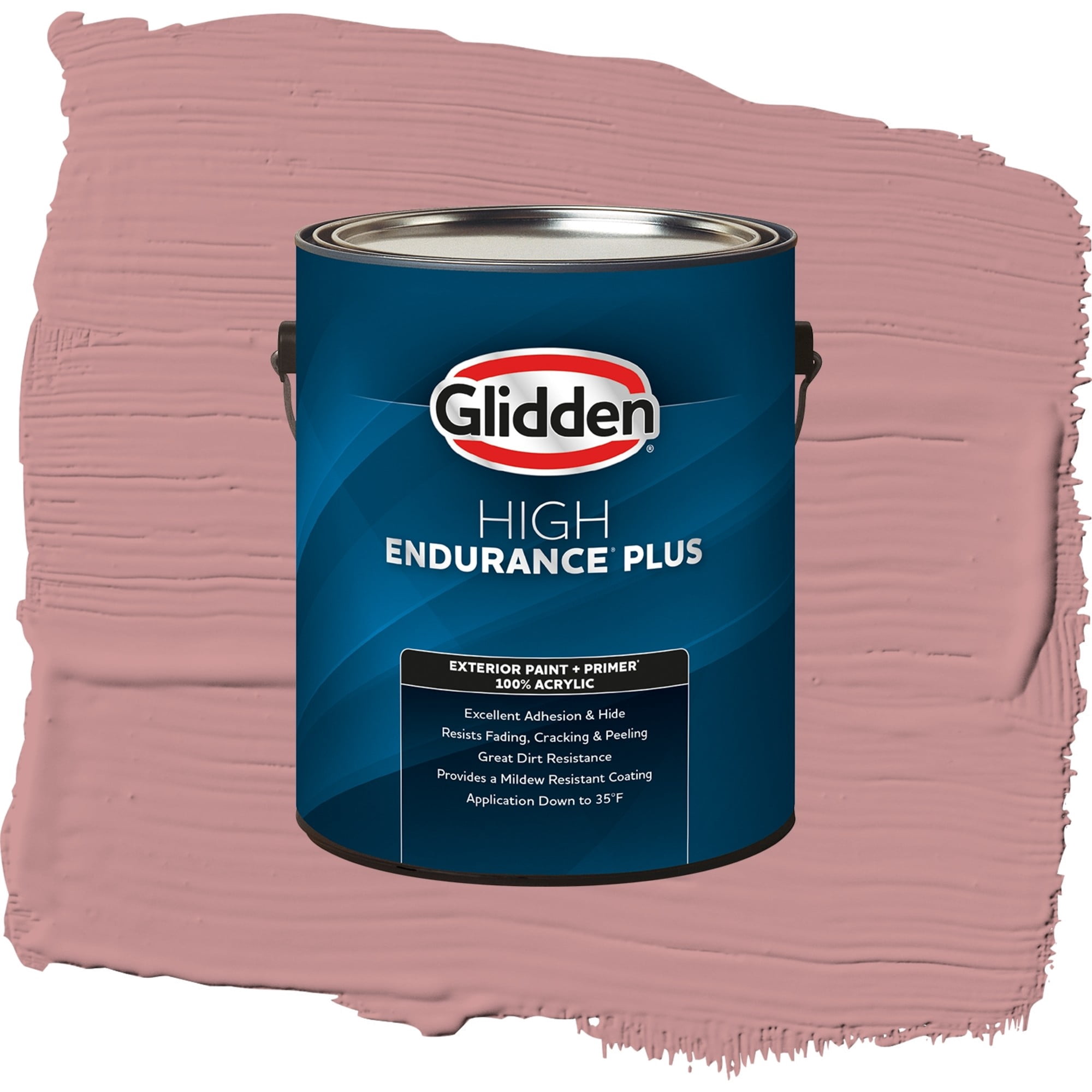 Glidden High Endurance Plus Floral Tapestry Semi Gloss Exterior Paint and Primer, 1 Gallon