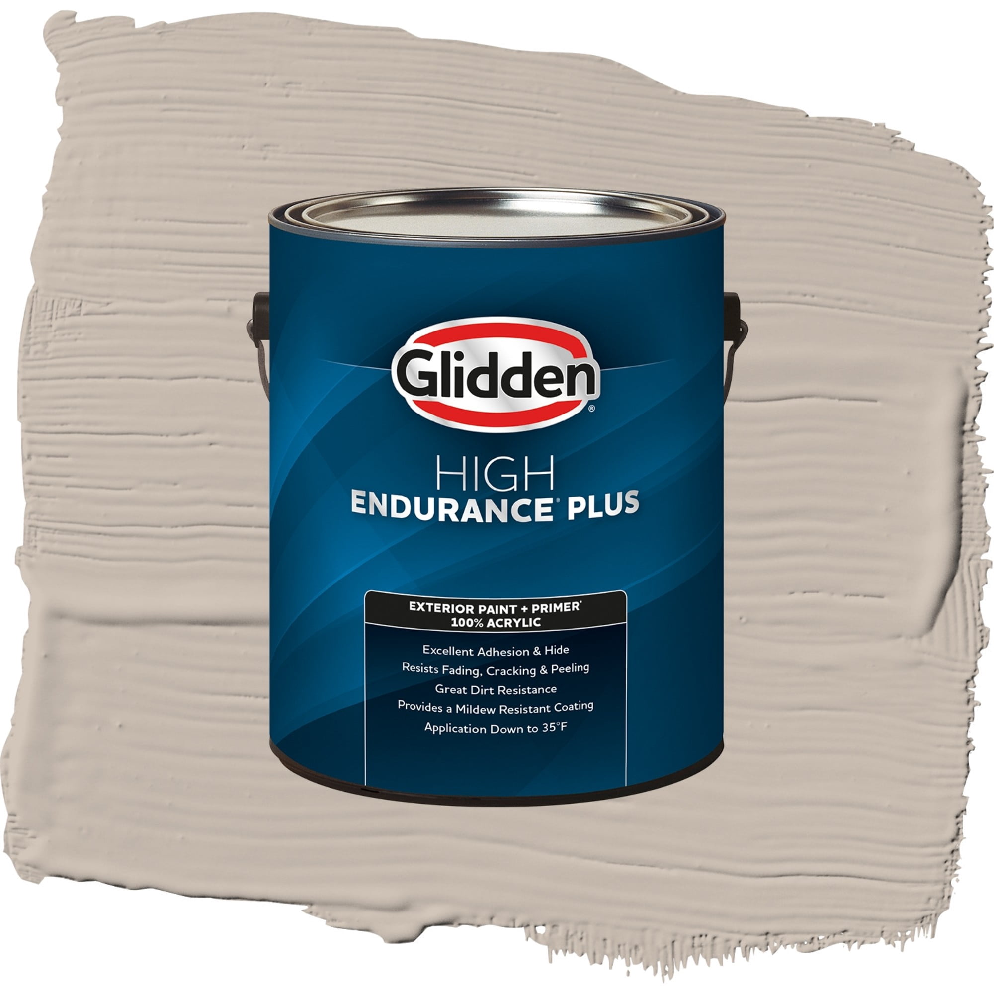 Glidden High Endurance Plus Legendary Semi Gloss Exterior Paint and Primer, 1 Gallon