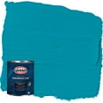 thumbnail image 1 of Glidden HEP Mediterranean Blue / Blue Satin Exterior Paint with Primer, 1 Quart, 1 of 10