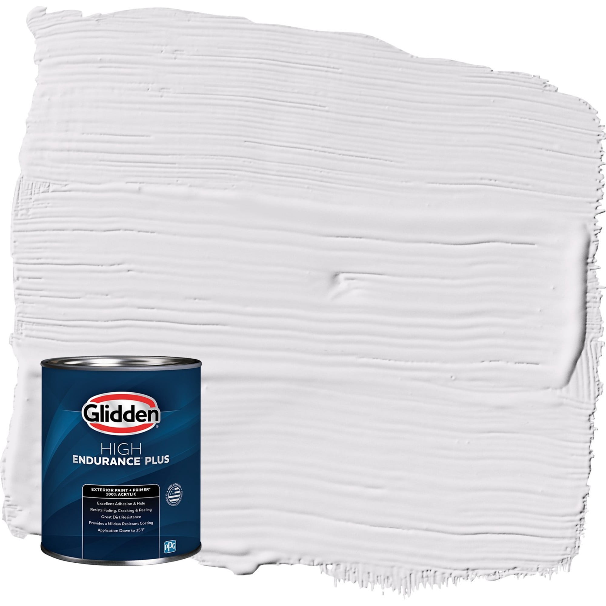 Glidden HEP Orchid Blossom / Purple Satin Exterior Paint with Primer, 1 Quart