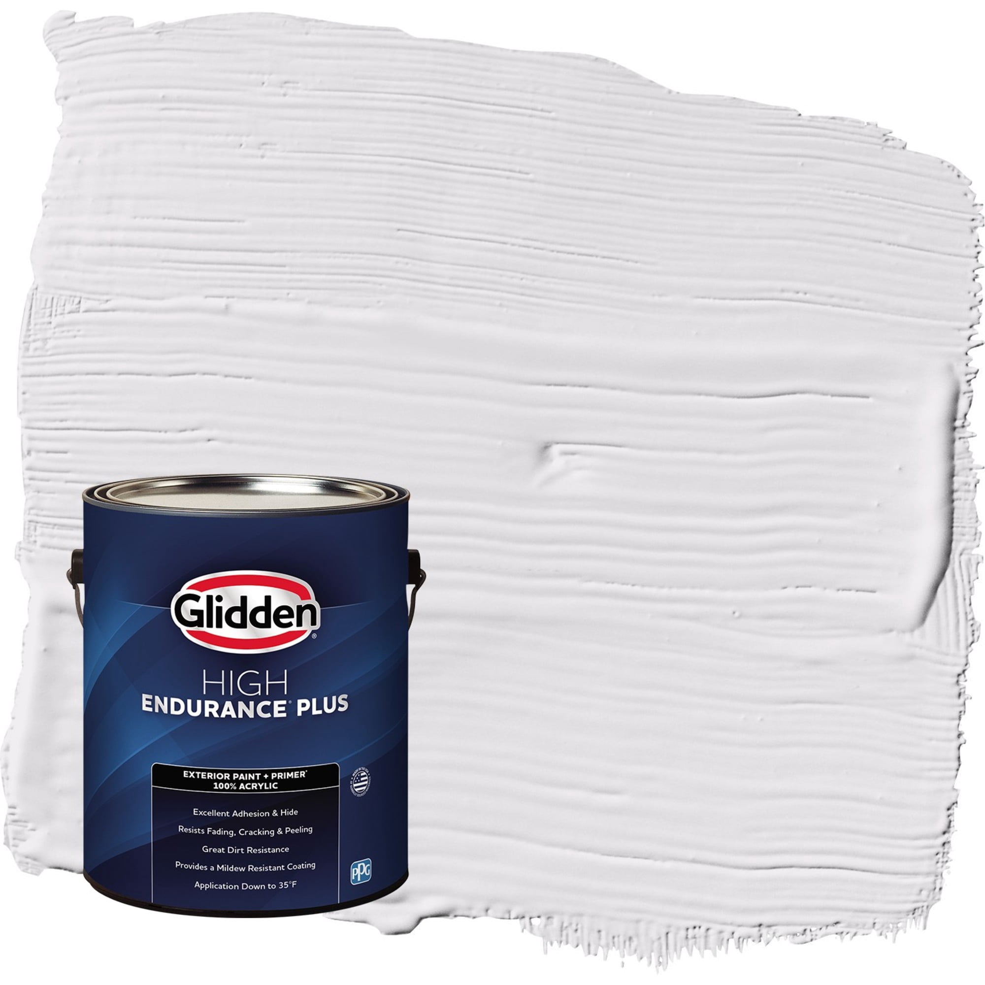Glidden HEP Orchid Blossom / Purple Semi-Gloss Exterior Paint with Primer, 1 Gallon