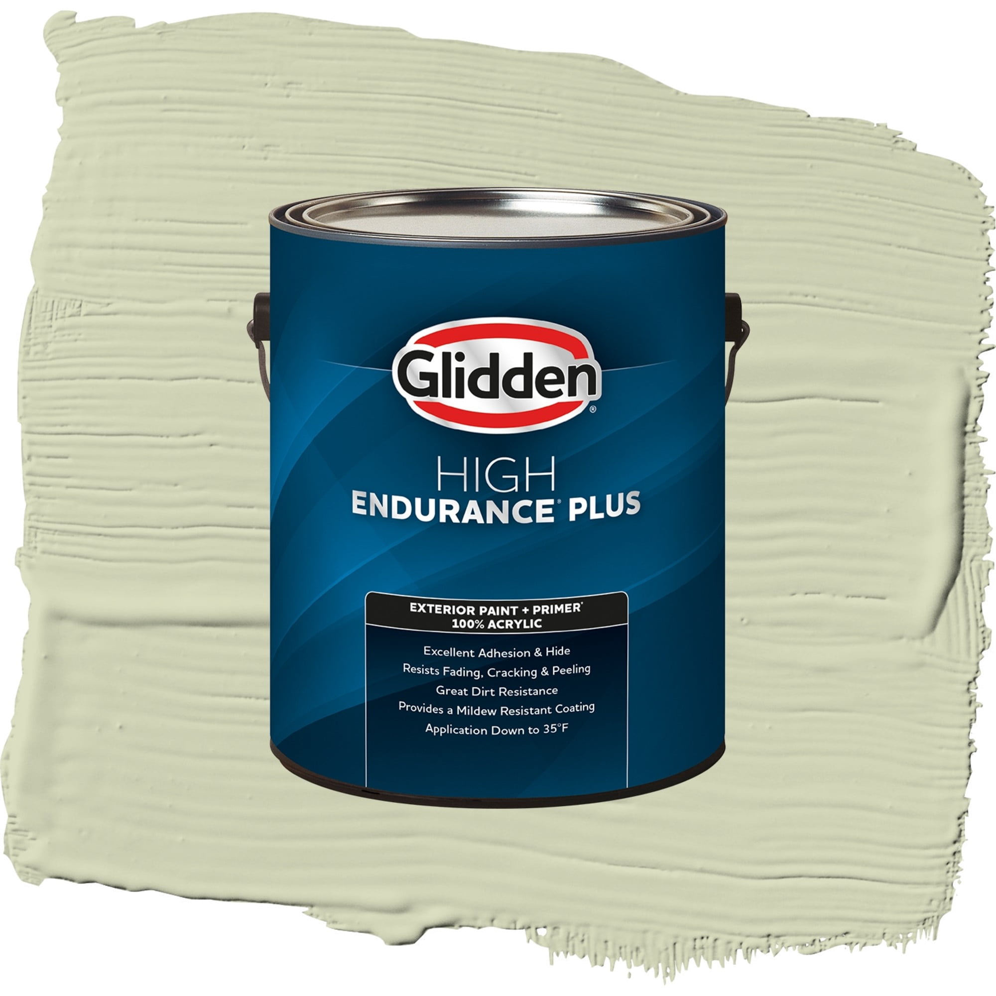 Glidden High Endurance Plus Pickling Spice Semi Gloss Exterior Paint and Primer, 1 Gallon