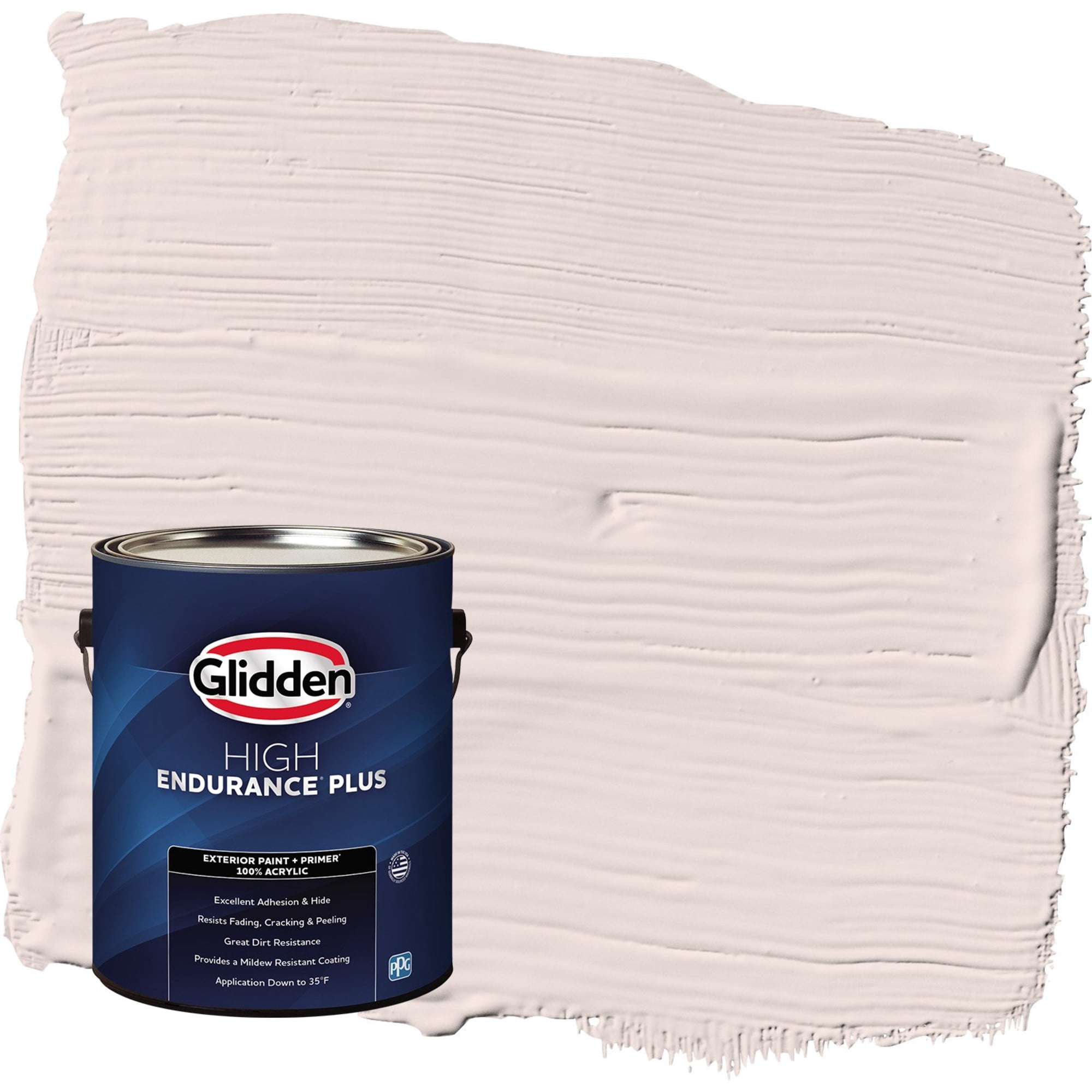Glidden HEP Sea Anemone / Pink Satin Exterior Paint with Primer, 1 Gallon