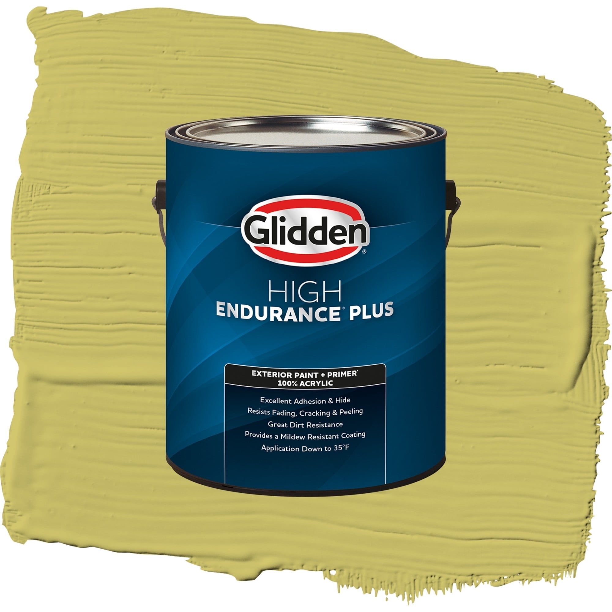 Glidden High Endurance Plus Secret Safari Semi Gloss Exterior Paint and Primer, 1 Gallon