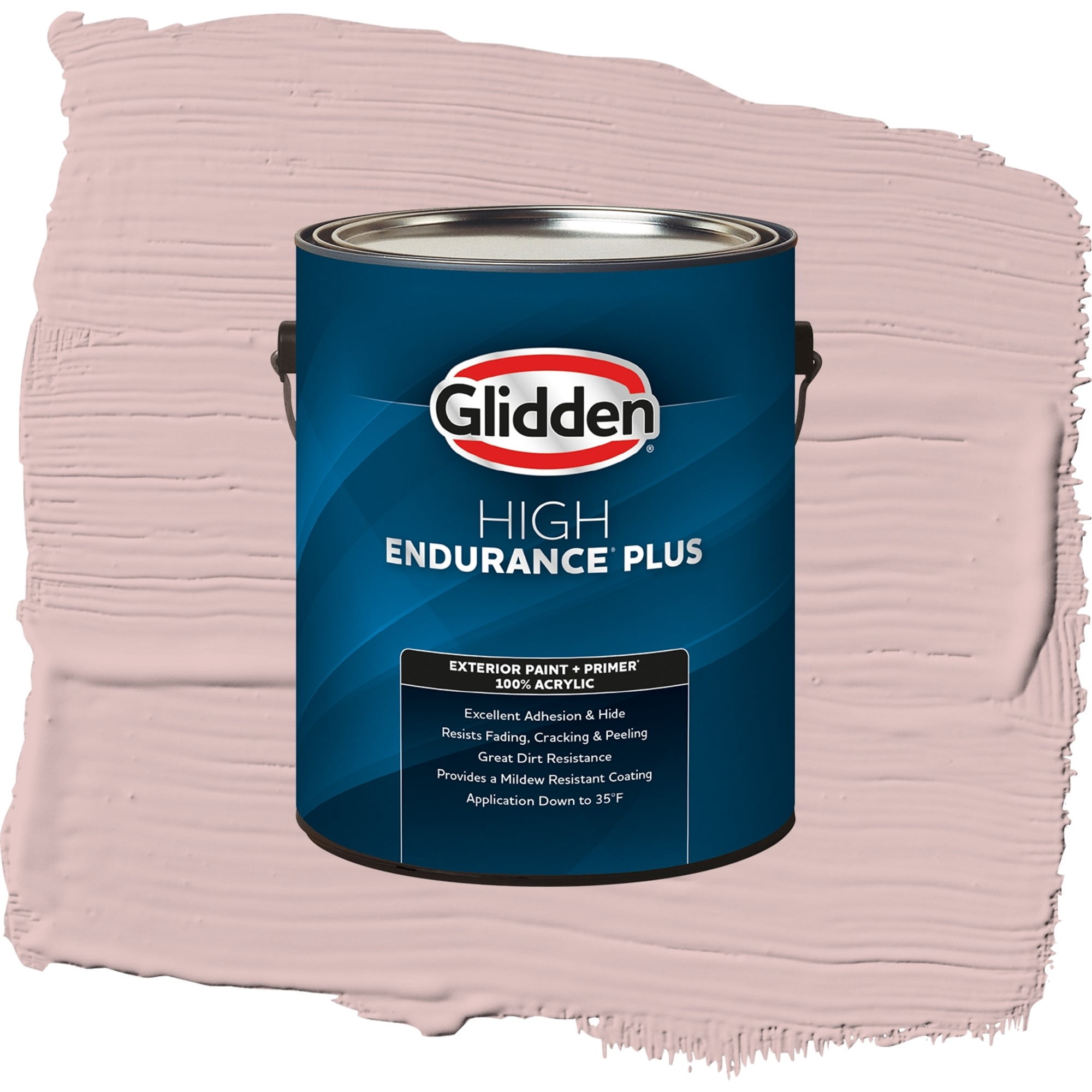 Glidden High Endurance Plus Tea Time Semi Gloss Exterior Paint and Primer, 1 Gallon