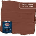 thumbnail image 1 of Glidden HEP Warm Mahogany / Red Semi-Gloss Exterior Paint with Primer, 1 Quart, 1 of 10