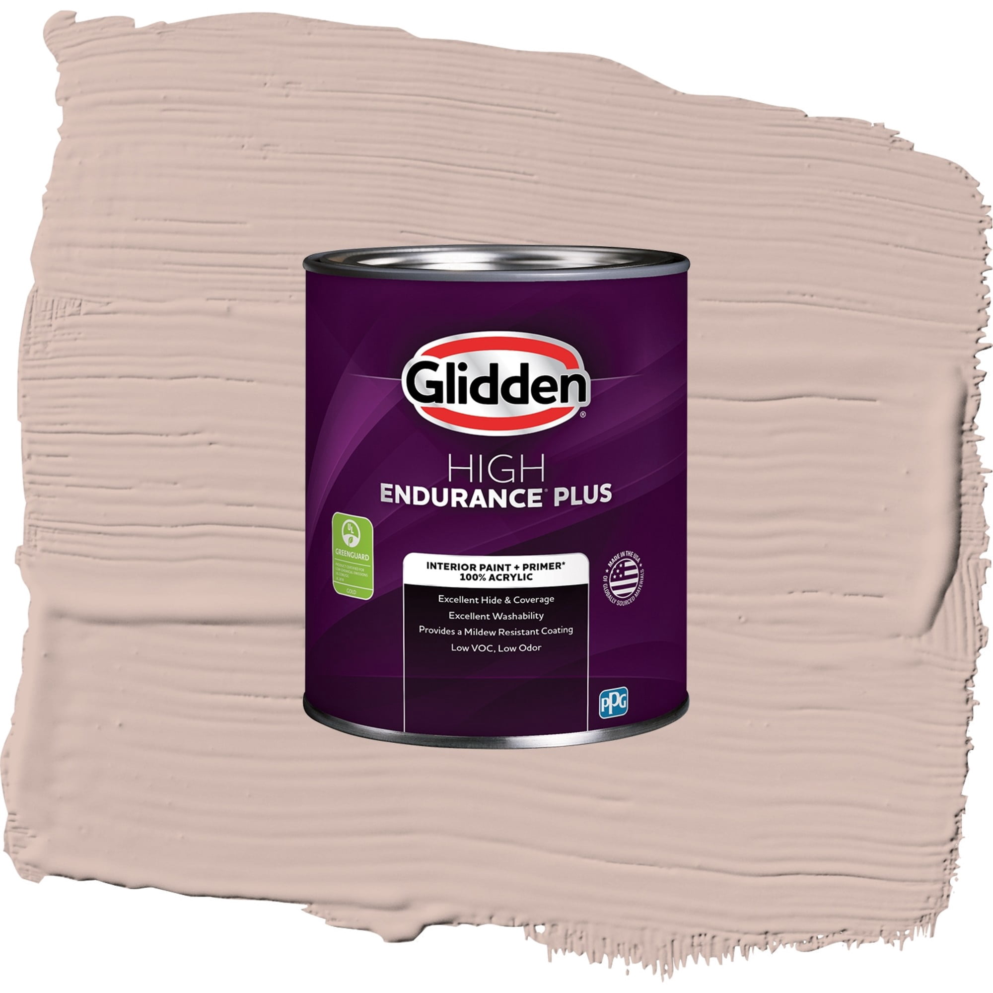 Glidden High Endurance Plus Forever Fairytale Eggshell Interior Paint and Primer, 1 Quart