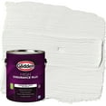 Glidden HEP GrabNGo Interior Paint + Primer Flat, White, 1 Gallon