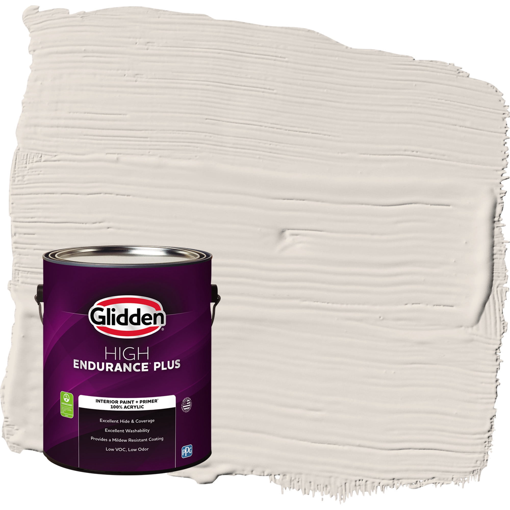 Glidden HEP Grab-N-Go Whitecliff Beige / Beige Eggshell Interior Paint with Primer, 1 Gallon