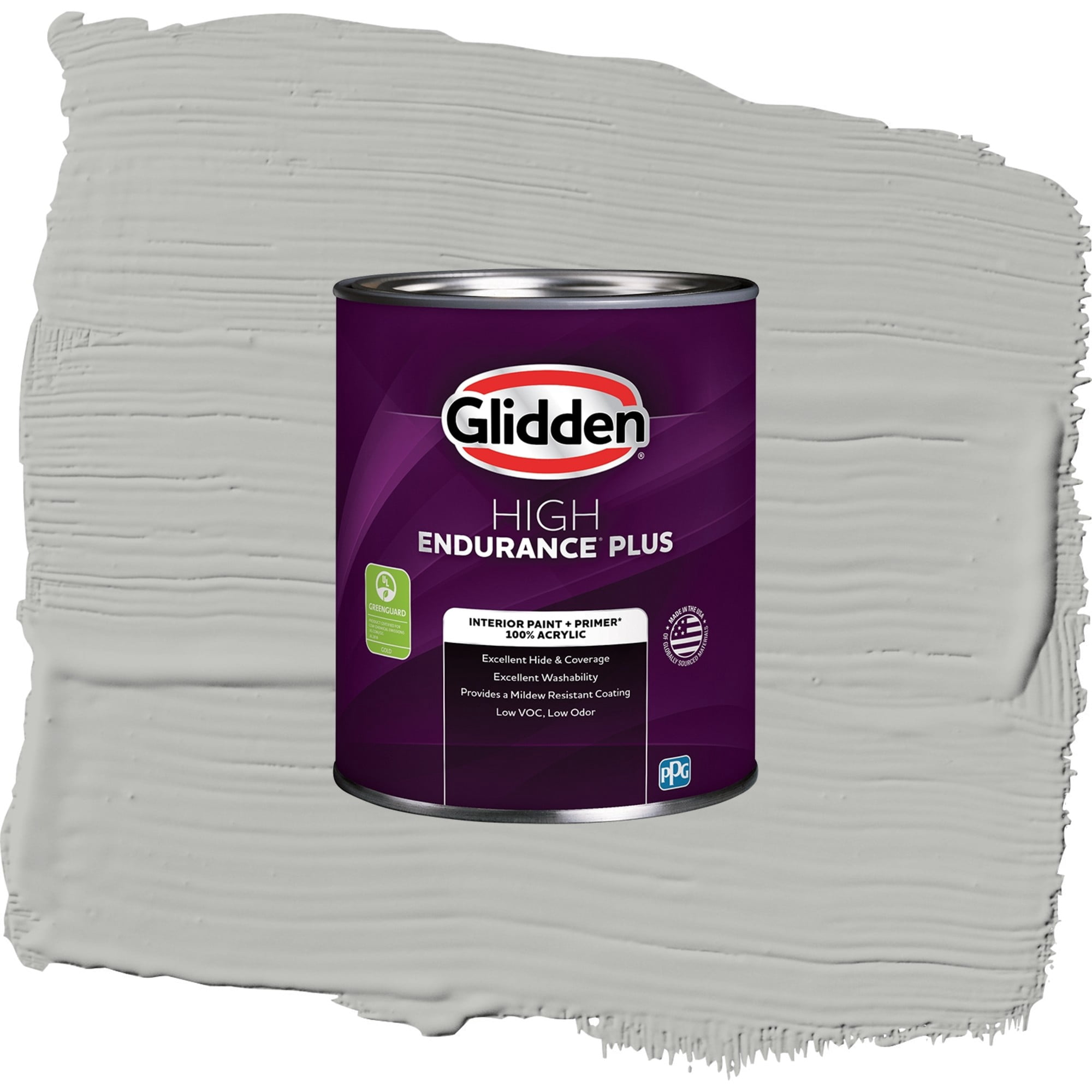 Glidden High Endurance Plus Half Dome Eggshell Interior Paint and Primer, 1 Quart