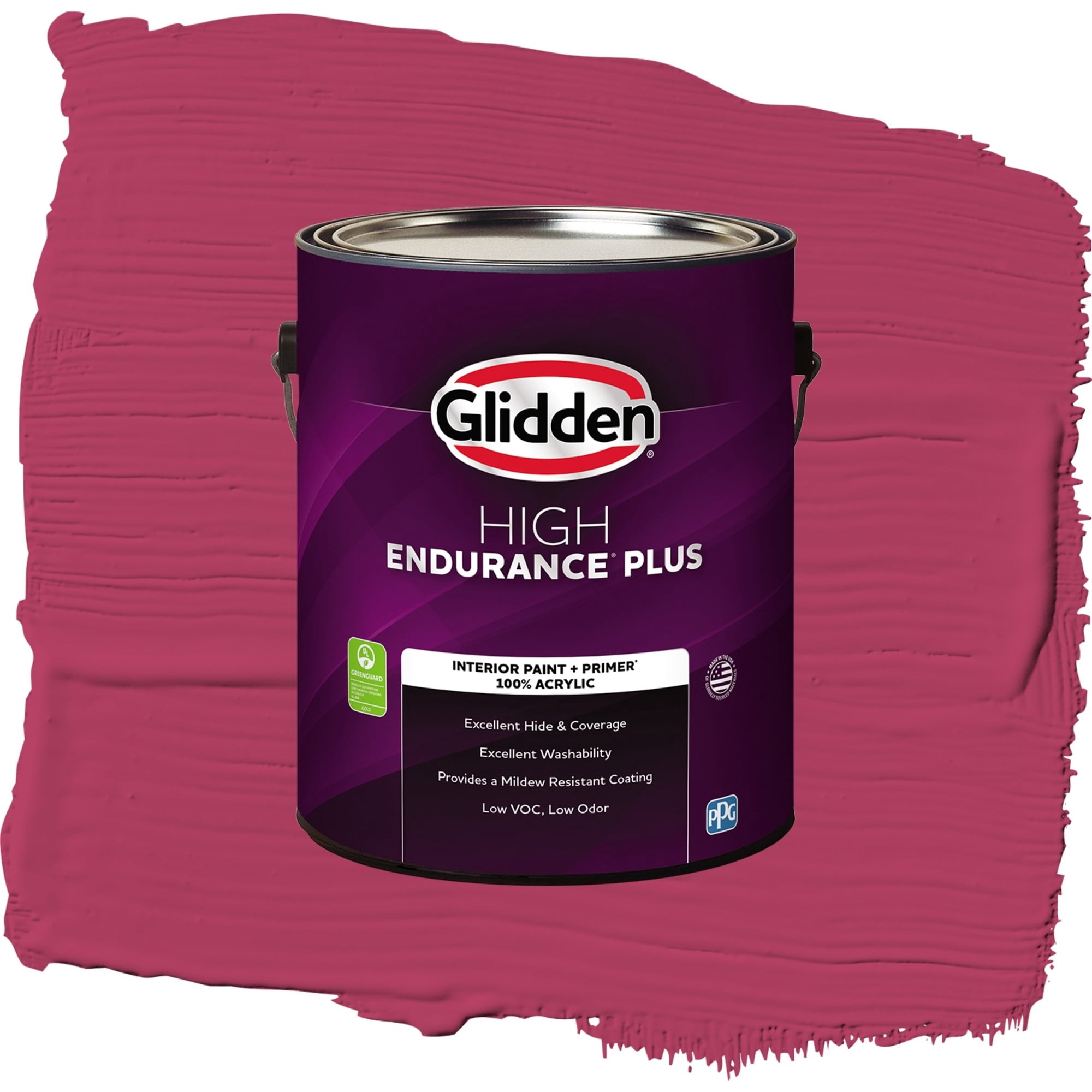 Glidden High Endurance Plus Heart's Desire Flat Interior Paint and Primer, 1 Gallon