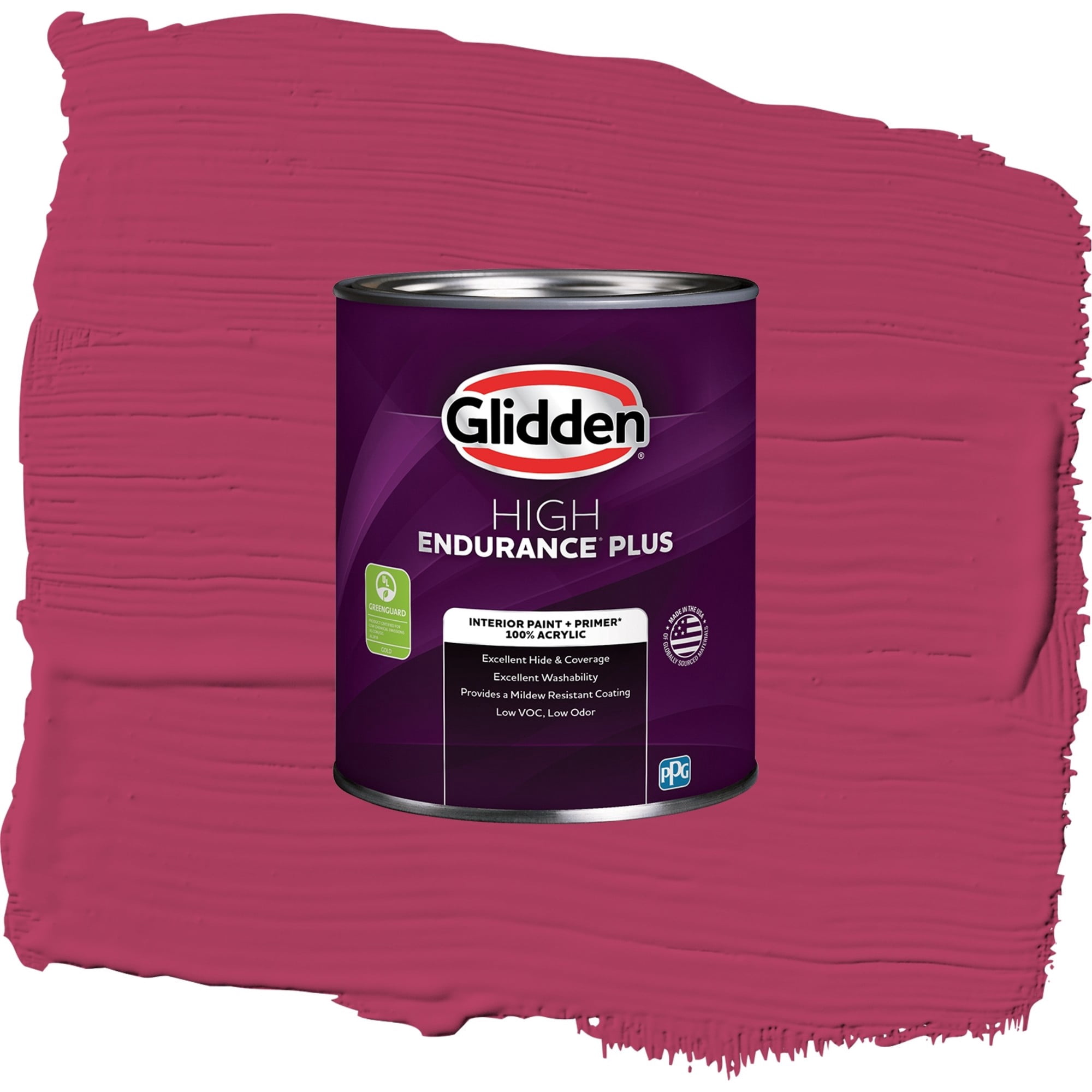 Glidden High Endurance Plus Heart's Desire Semi Gloss Interior Paint and Primer, 1 Quart