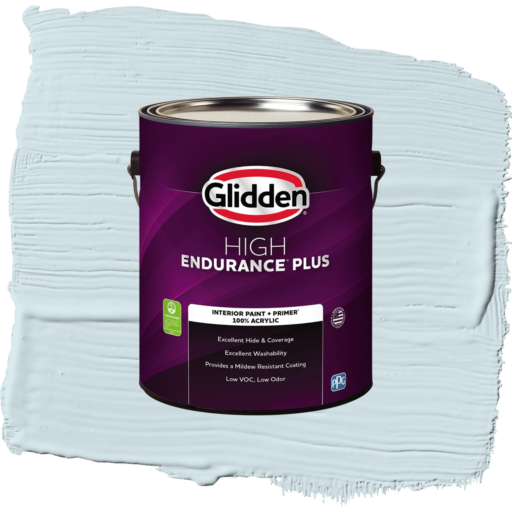 Glidden High Endurance Plus High Sierra Semi Gloss Interior Paint and Primer, 1 Gallon