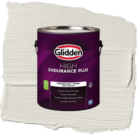 Glidden High Endurance Plus In The Cloud Ultra Flat Interior Paint and Primer, 1 Gallon