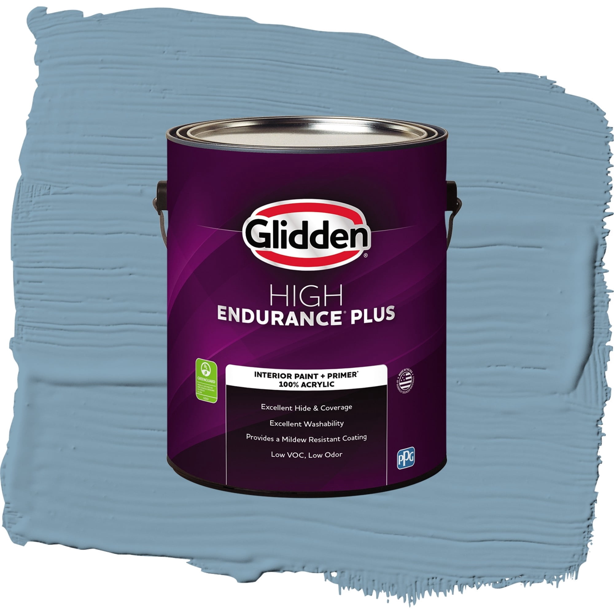 Glidden High Endurance Plus Americana Eggshell Interior Paint and Primer, 1 Gallon
