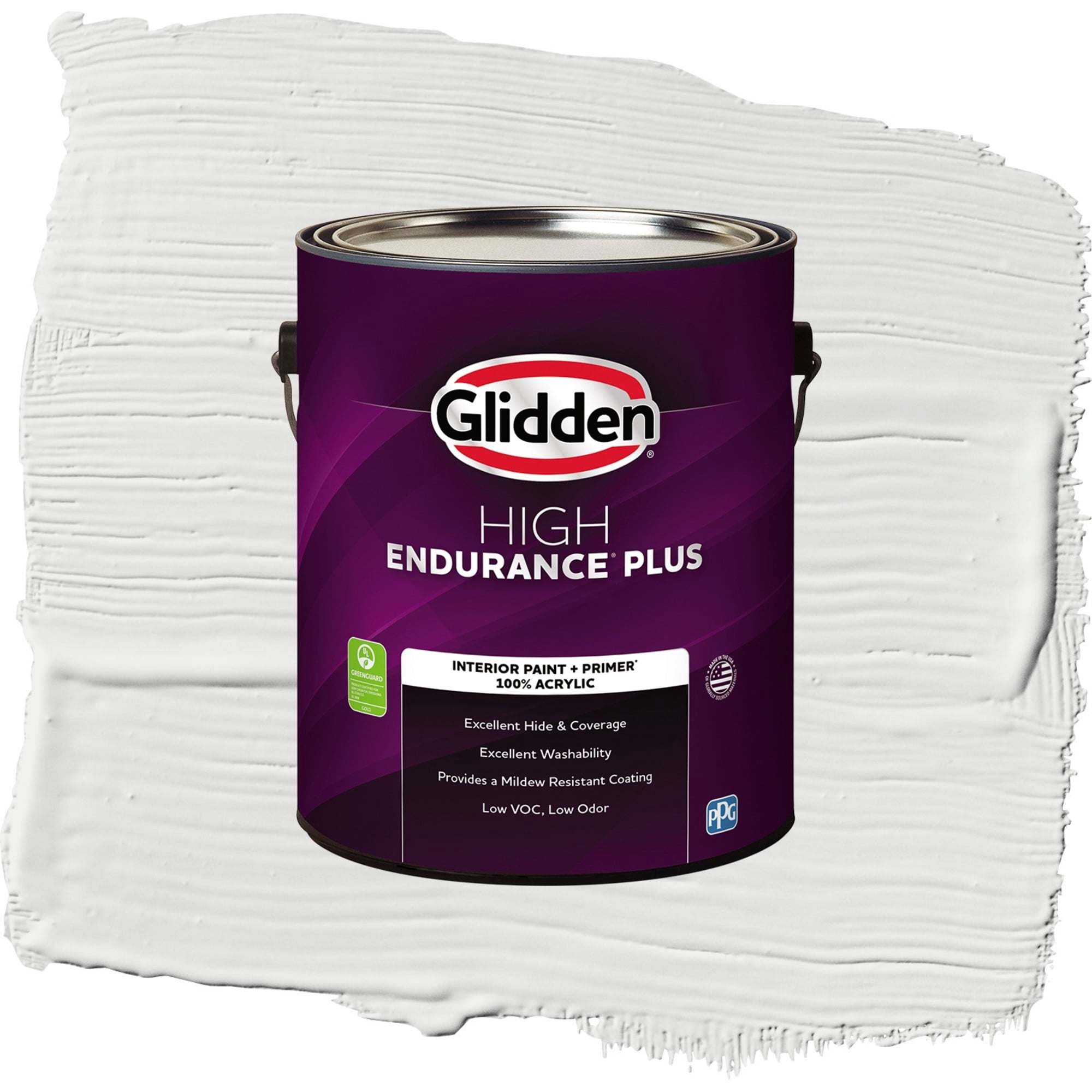Glidden High Endurance Plus Aria Semi Gloss Interior Paint and Primer, 1 Gallon
