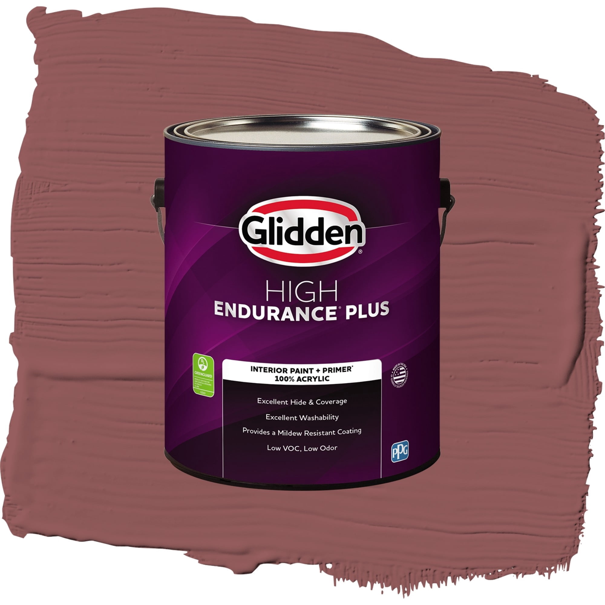 Glidden High Endurance Plus Barn Door Semi Gloss Interior Paint and Primer, 1 Gallon