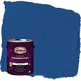 thumbnail image 1 of Glidden HEP Brilliant Blue / Blue Flat Interior Paint with Primer, 1 Gallon, 1 of 11