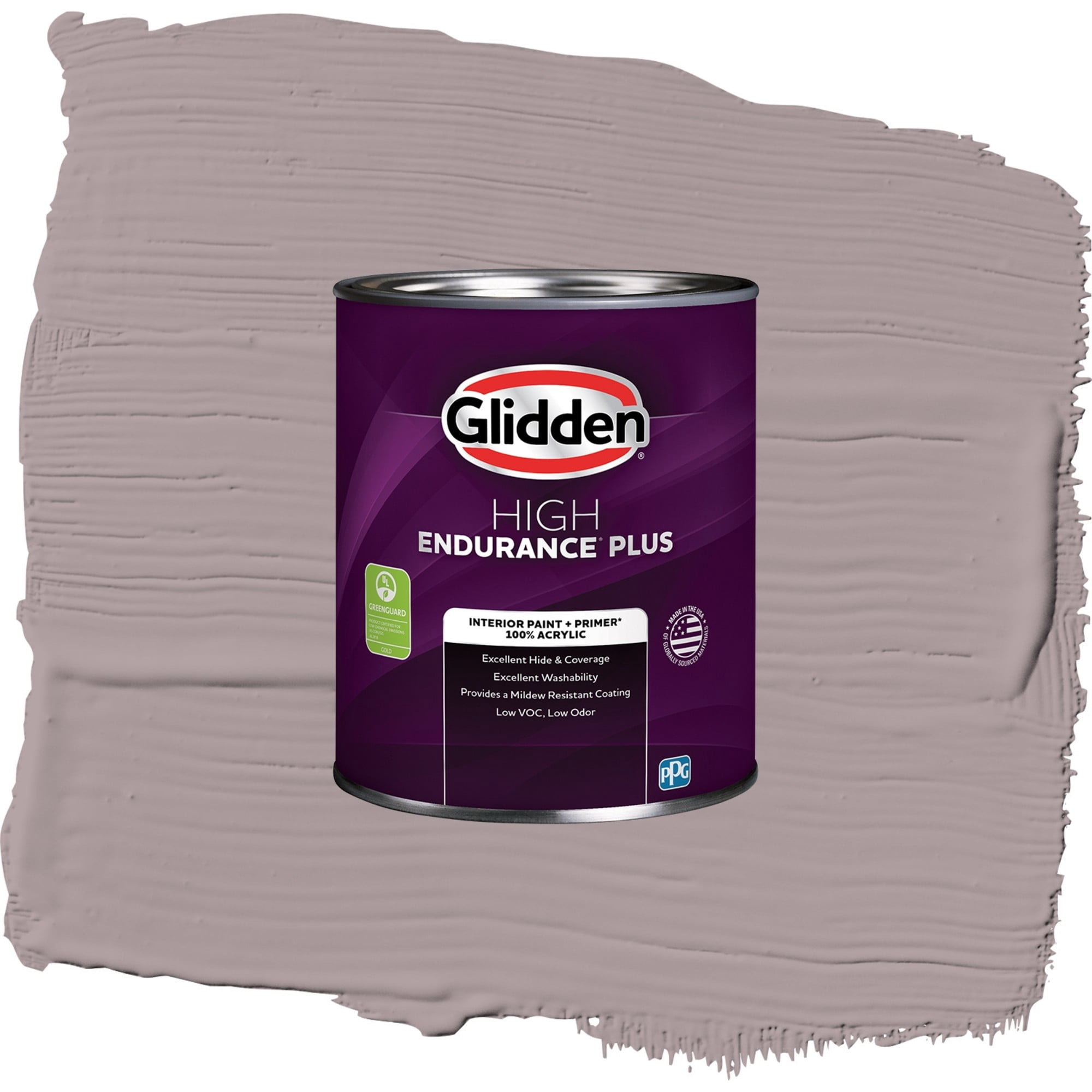 Glidden High Endurance Plus Coffee Custard Flat Interior Paint and Primer, 1 Quart