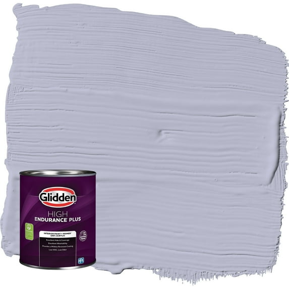 Glidden HEP Cosmic / Purple Eggshell Interior Paint with Primer, 1 Quart