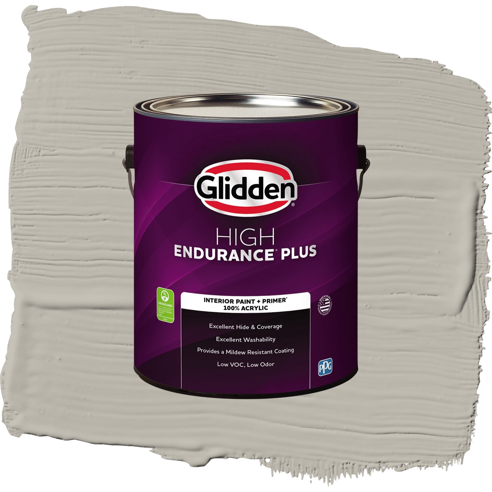 Glidden HEP Ghost Writer / Beige, Eggshell Interior Paint with Primer, 1 Gallon