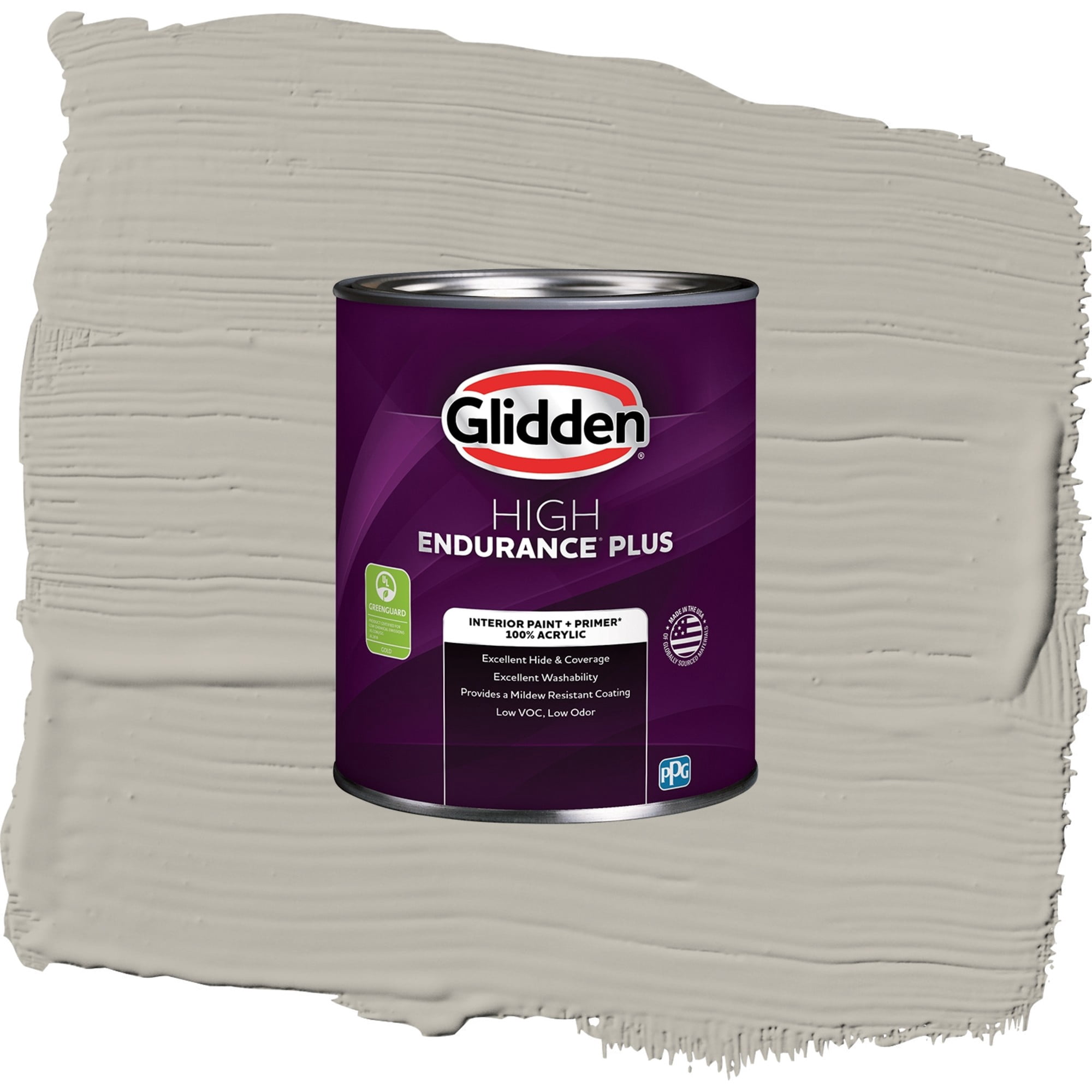 Glidden HEP Ghost Writer / Beige, Semi-Gloss Interior Paint with Primer, 1 Quart