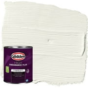 Glidden HEP Interior Paint + Primer Gypsum / Off-White, Flat, 1 Quart