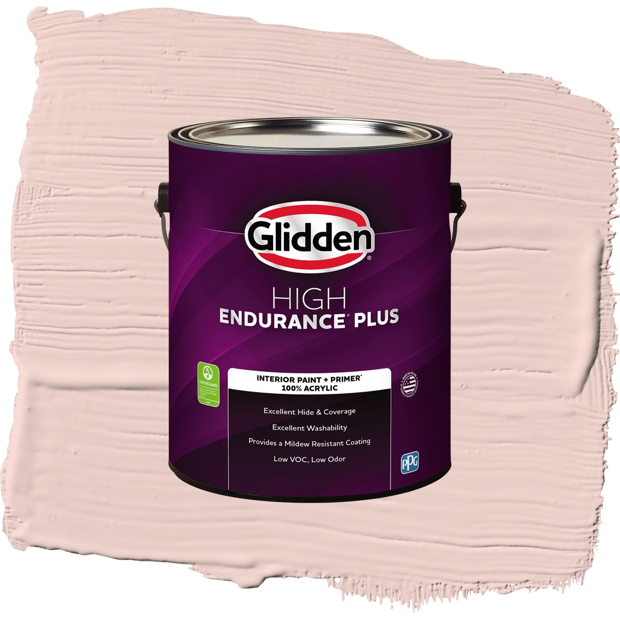 Glidden High Endurance Plus Honeysweet Eggshell Interior Paint and Primer, 1 Gallon