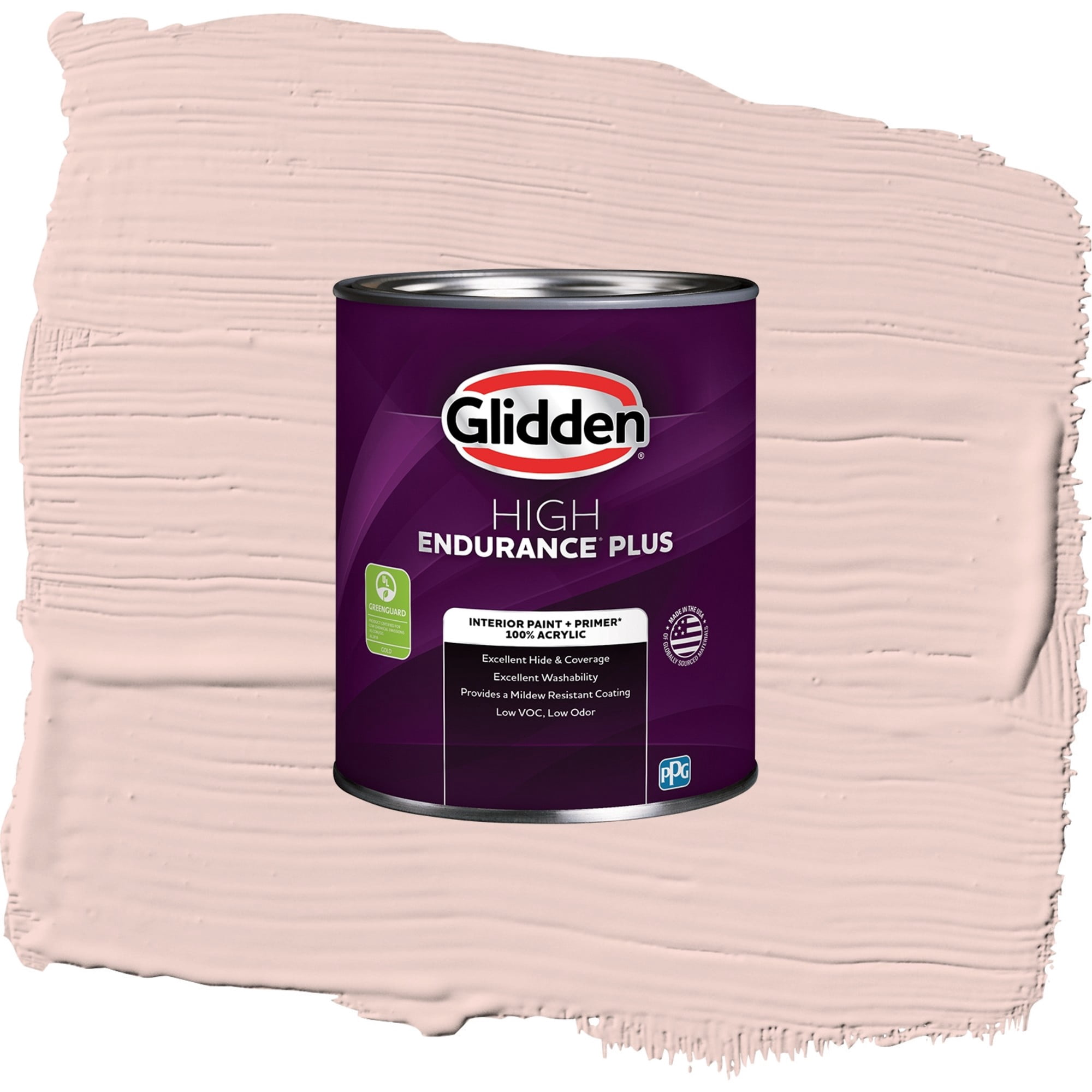 Glidden HEP Honeysweet / Orange, Eggshell Interior Paint with Primer, 1 Quart