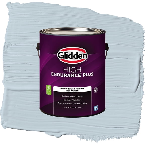 Glidden HEP Keepsakes / Blue, Semi-Gloss Interior Paint with Primer, 1 Gallon