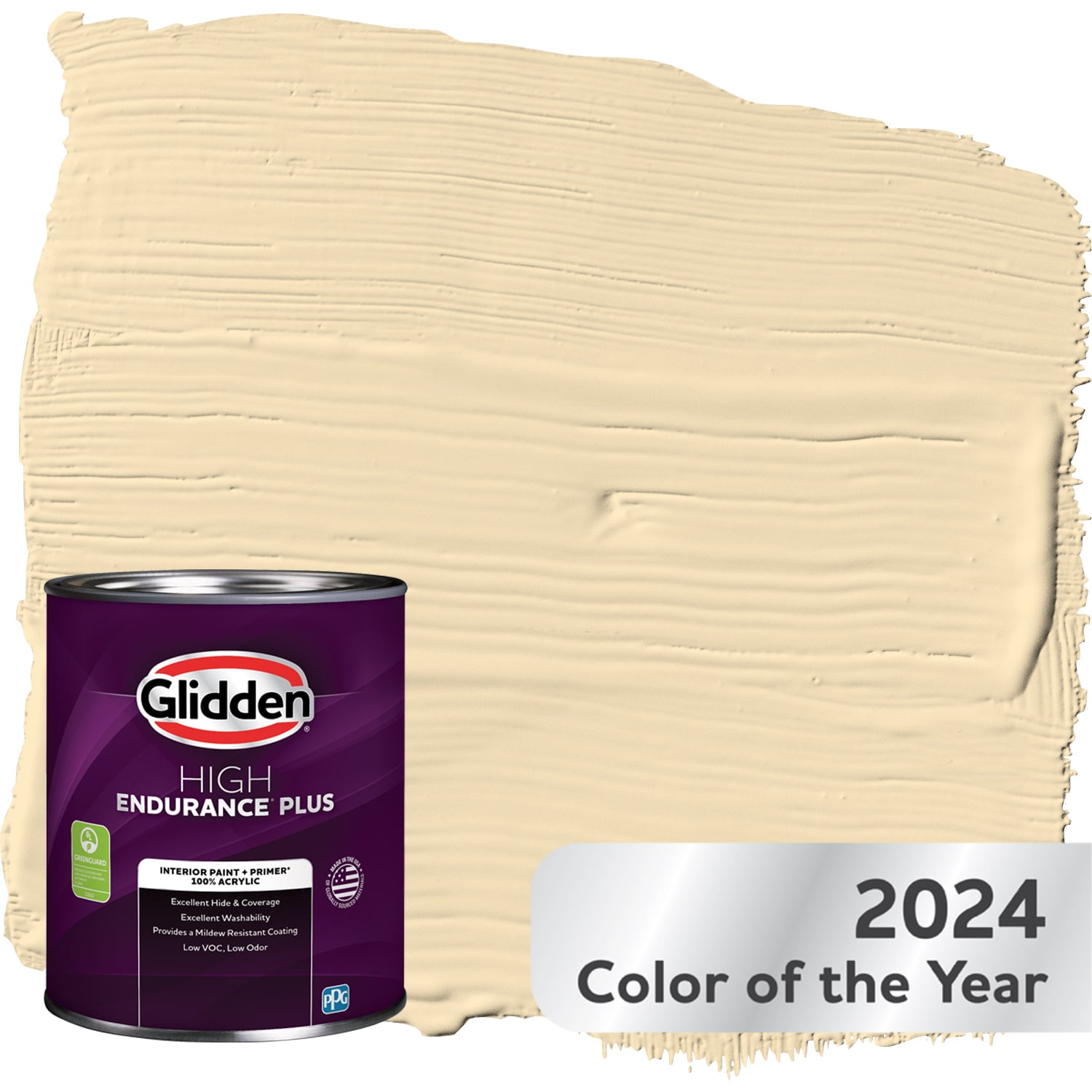 Glidden HEP Interior Paint and Primer, Limitless, Flat, 1 Quart