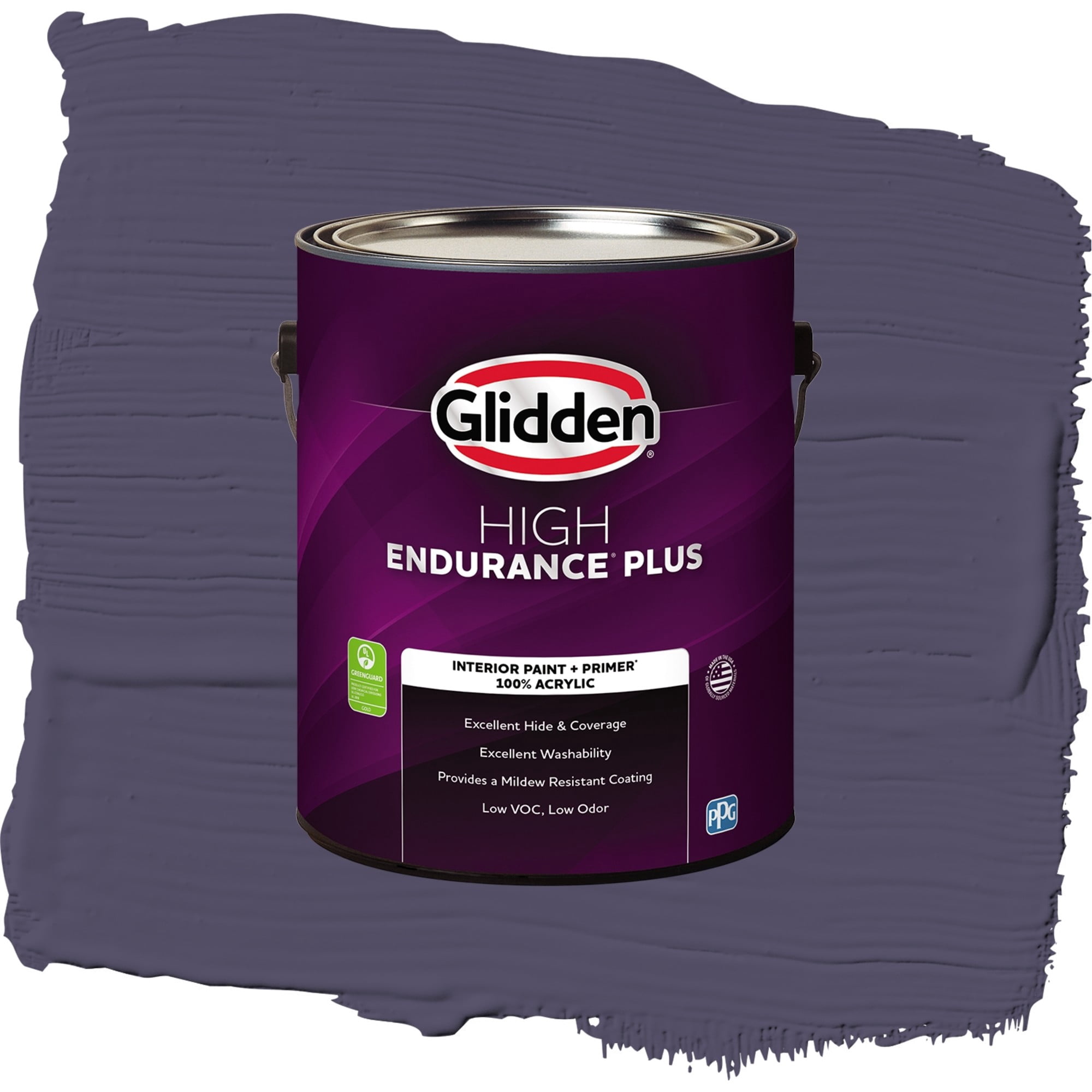Glidden High Endurance Plus Magic Spell Eggshell Interior Paint and Primer, 1 Gallon