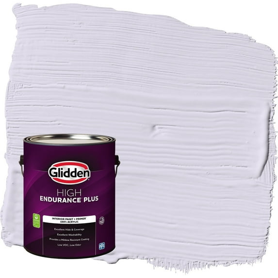 Glidden HEP Misty Violet / Purple Eggshell Interior Paint with Primer, 1 Gallon